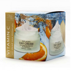 Cream for the person Dead Sea Collection day against wrinkles with vitamin C and minerals of the Dead Sea, 50 ml