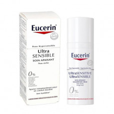 Cream for the person Eucerin Ultra Sensible Soin Apaisant Peau Seche for dry and sensitive skin, 50 ml
