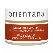 Cream for the person Orientana Face Cream Sandalwood & Turmeric Sandalwood and a turmeric, 50 ml