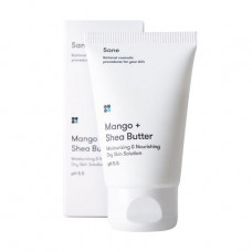 Cream for the person Sane Face Cream with oil of mango and shi, for dry skin, 40 ml
