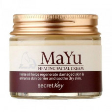 The cream for the person Secret Key MAYU Healing Facial Cream with horse fat restoring 70 g