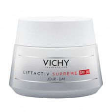 Cream for the person Vichy Liftactiv Supreme Day Cream SPF 30 correction of wrinkles and elasticity of skin, 50 ml