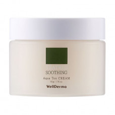 Cream for the person WellDerma Teatree Soothing Aqua Tox Cream with extract of a tea tree, 50 g