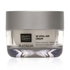 Face, neck cream, zones of a decollete MartiDerm Platinum Gf Vital-Age Cream for the normal and combined skin, 50 ml