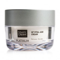 Face, neck cream, zones of a decollete MartiDerm Platinum Gf Vital-Age Cream for dry skin, 50 ml