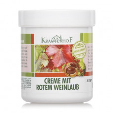 The Krauterhof foot cream with extract of leaves of red grapes, 100 ml