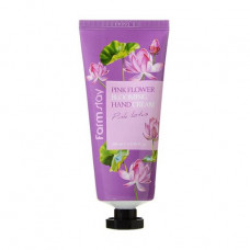 The FarmStay Pink Flower Blooming Hand Cream Pink Lotus hand cream with extract of a lotus, 100 ml