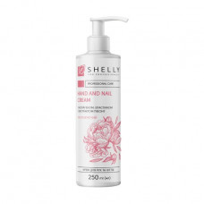 Hand and nail cream with collagen, elastin and extract of a peony Shelly Professional Care Hand and Nail Cream, 250 ml