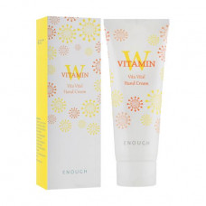 Hand cream with the vitamin Enough W Collagen Vita Hand Cream complex, 100 ml