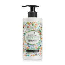 The Careline Spring Blossom Silky Body Cream body cream with aroma of apple and vanilla, 400 ml