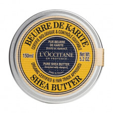L'occitane Organic Pure Shea Butter body cream, 150 ml