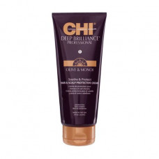 Cream for protection of head skin of Chi Deep Brilliance Olive & Monoi Soothe & Protect Hair & Scalp Protective, 177 ml
