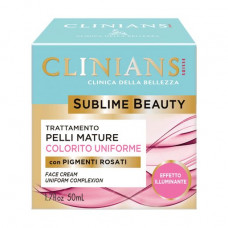 The cream for mature skin of Clinians Sublime Beauty tightening levels complexion, 50 ml