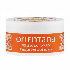 Cream peeling for the person Orientana Natural Cream Face Scrub Papaya Papaya, 50 g