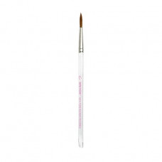 Round brush for CND Crystal Touch Mini Honi acrylic 4 of natural pile