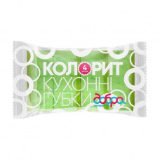 Kitchen sponges of Good of a state present Colour, 95*65*35 mm, 4 pieces
