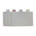 Kitchen Kamille set (4 cutting boards + plastic support, gray granite) (KM-10073)