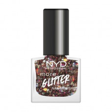 NYD Professional More Glitter 1 nail varnish, 7 ml