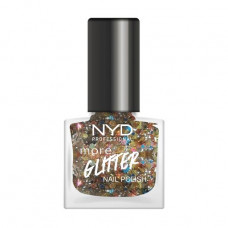 NYD Professional More Glitter 2 nail varnish, 7 ml