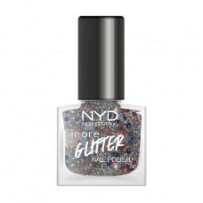 NYD Professional More Glitter 3 nail varnish, 7 ml