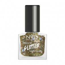 NYD Professional More Glitter 4 nail varnish, 7 ml