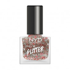 NYD Professional More Glitter 7 nail varnish, 7 ml