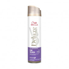 Varnish for a fine hair of Wella Deluxe Pure Fulness of Objem, superstrong fixing, 250 ml