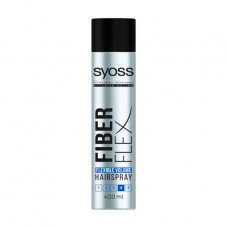 Syoss Fiber Flex Flexible Volume Hairspray hairspray fixing of 4 (extra strong), 400 ml