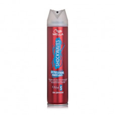 Hairspray Wella Shockwaves Ultra Strong Power Hold Ease of Combing, 250 ml