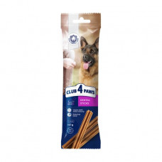 Delicacy for for adult dogs of large breeds of Club 4 Paws Premium chewing sticks, 117 g