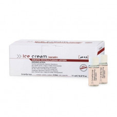 Lotion for the dry and chemically processed hair of Inebrya Keratin Restructuring Lotion, 12 sht*11 ml