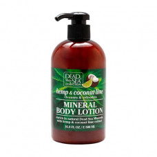 Dead Sea Collection body lotion with minerals of the Dead Sea and extracts of hemp, a coco and lime, 500 ml