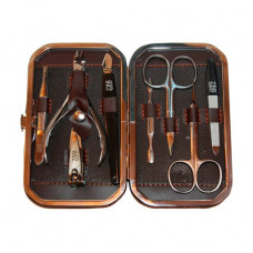 Manicure set of Zauber-manicure of 8 objects, 16*8.5*1.5 cm (ZBR 084)