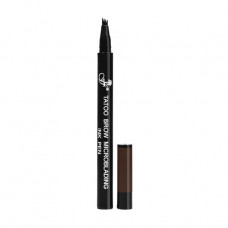 Marker for eyebrows of FFleur Tatoo Brow Microblading Ink PEN BR-143 Dark Brown with effect of a microblading, 0.08 g