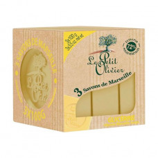 Marseilles Le Petit Olivier soap Glitserin, 3*100 g