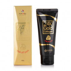 Mask film for the person Eyenlip 24K Gold Collagen Peel Off Pack with gold and collagen, 100 g