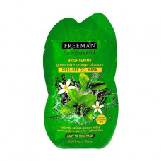 Mask film for the person FREEMAN Feeling Beautiful the clarifying Green tea and Orange color, 15 ml