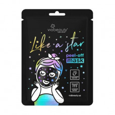 Mask film for the person Via Beauty Like a Star Peel-off Mask with hyaluronic acid, 10 ml