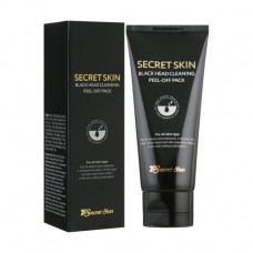 Mask film from black dots of Secret Skin Black Head Cleaning Pell-Off Pack, 100 ml