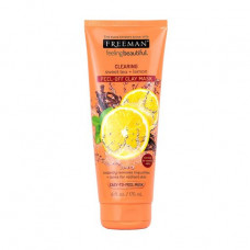 Mask roll for the person FREEMAN Feeling Beautiful clay Sweet tea and the Lemon, 175 ml