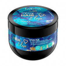 Eveline Cosmetics I'm BIO Hair 2 Love mask with precious oils, for hair with average porosity, for the thin and weakened hair, 300 ml