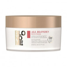 Schwarzkopf Professional BlondMe All Blondes Rich Mask mask, for hair of all types blond, 200 ml