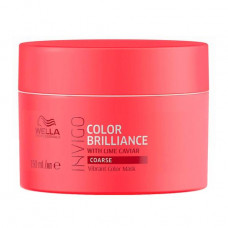 Wella Professionals Invigo Color Brilliance Coarse mask for brightness of the painted hard hair, with caviar of a lime, 150 ml
