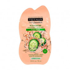 FREEMAN Feeling Beautiful face pack clay Cucumber and Pink salt, 15 ml