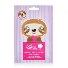 Just Kawaii Super Lazy Sloths face pack with hyaluronic acid, 25 g