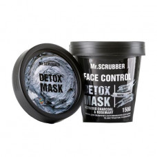 Mr.Scrubber Face Control Peeling and Detox Mask face pack for clarification of a time and removal of black dots, 150 g