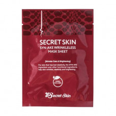 Secret Skin SYN-AKE Wrinkleless Mask Sheet face pack with peptide of snake poison, 20 g