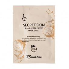 Face pack Secret Skin Snail + EGF Perfect Mask Sheet with mutsiny snails, 20 g
