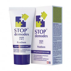 Face pack F_tob_otekhnolog і ї Stop Demodex Pure Derm 9 in 1 at demodekoza and an acne, 50 ml