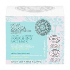 Face pack nutritious Natura Siberica Organic Certified Nourishing Face Mask for dry and dim skin, 50 ml